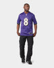 Nike Baltimore Ravens Lamar Jackson #8 Limited NFL Jersey New Orchid