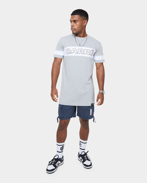 Carré Panneau Short Sleeve T-Shirt Grey Marle