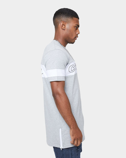 Carré Panneau Short Sleeve T-Shirt Grey Marle
