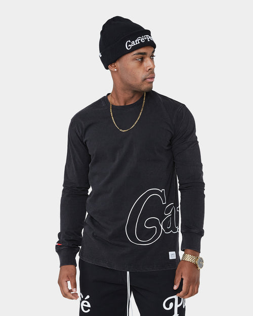 Carré Volle Classique Long Sleeve T-Shirt Washed Black