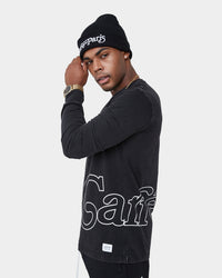 Carré Volle Classique Long Sleeve T-Shirt Washed Black
