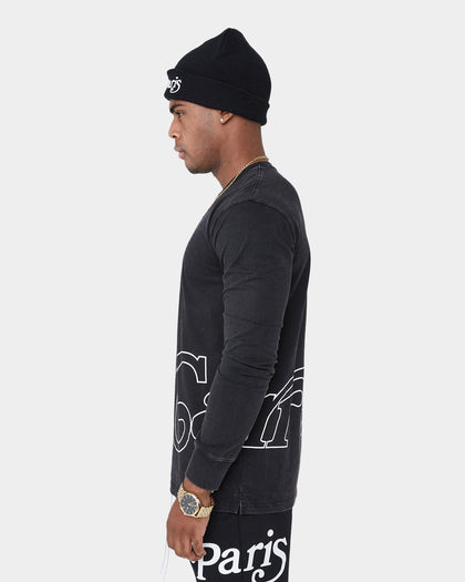 Carré Volle Classique Long Sleeve T-Shirt Washed Black