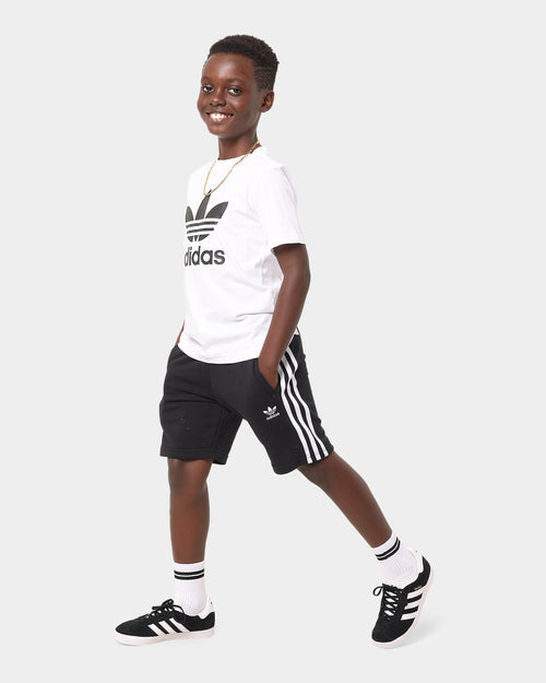 Adidas Kid's Adicolour Shorts and T-Shirt Set White/Black