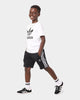 Adidas Kid's Adicolour Shorts and T-Shirt Set White/Black