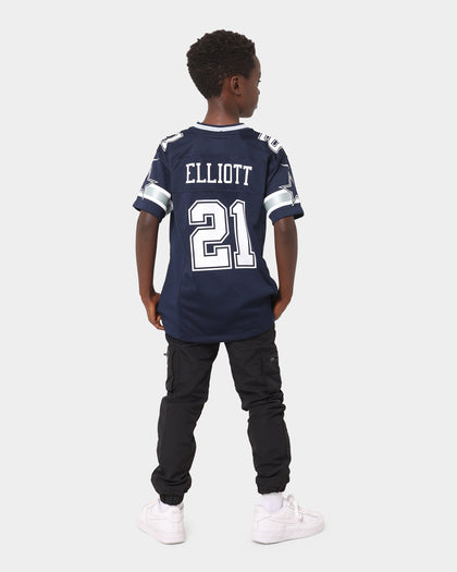 Nike Kid's Dallas Cowboys Ezekiel Elliott #21 NFL Game Jersey Navy