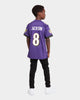 Nike Kid's Baltimore Ravens Lamar Jackson #8 NFL Game Jersey New Orchid