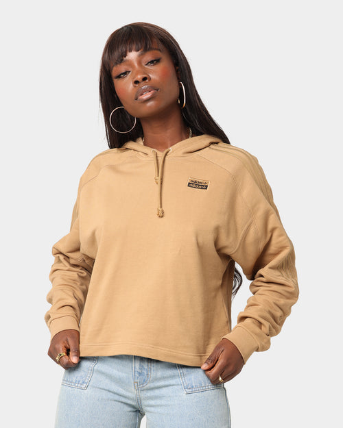 Adidas Women's Hoodie Tan