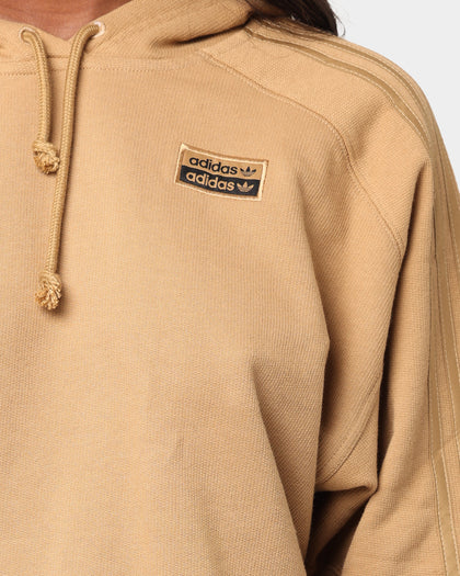 Adidas Women's Hoodie Tan