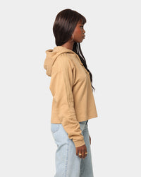 Adidas Women's Hoodie Tan