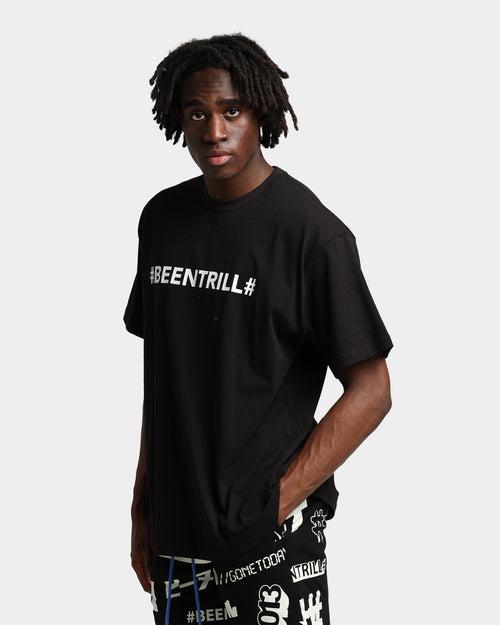 BEENTRILL Backwards Short Sleeve T-Shirt Black