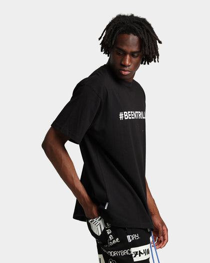 BEENTRILL Backwards Short Sleeve T-Shirt Black