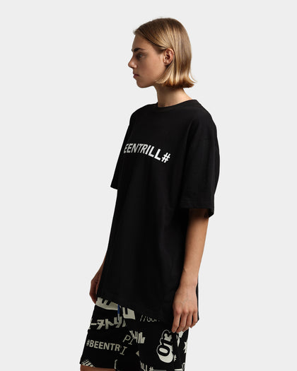 BEENTRILL Backwards Short Sleeve T-Shirt Black