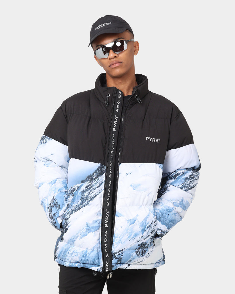 PYRA PYRA X Mark Clinton Puffa Jacket Black | Culture Kings