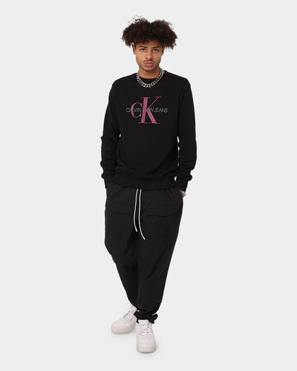 Calvin Klein Monogram Regular Crewneck Dark Clove/Black
