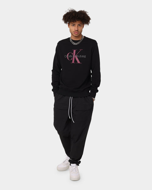 Calvin Klein Monogram Regular Crewneck Dark Clove/Black