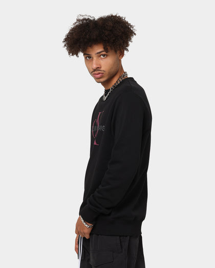 Calvin Klein Monogram Regular Crewneck Dark Clove/Black