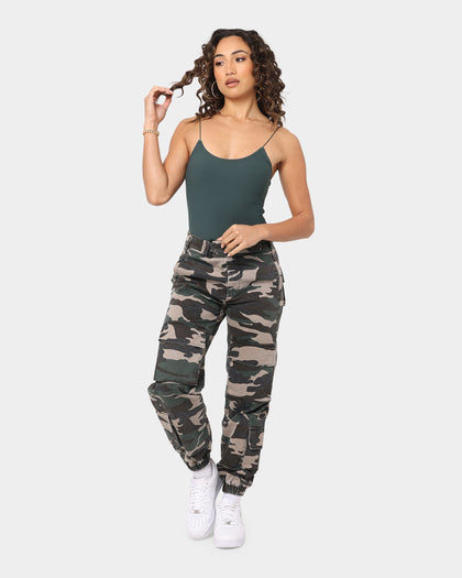 EN ES Women's Bodysuit Khaki