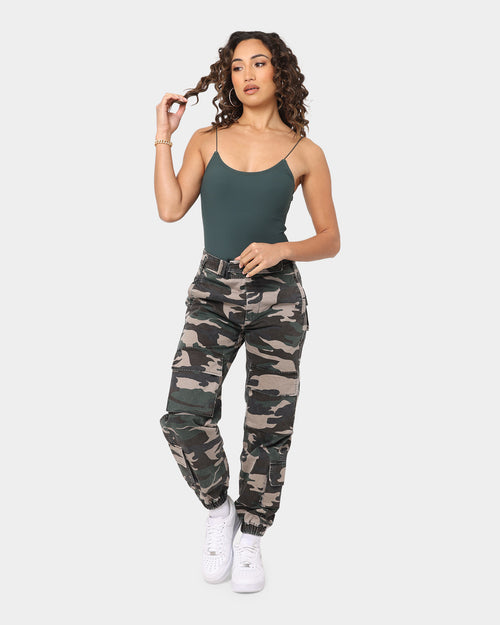 EN ES Women's Bodysuit Khaki