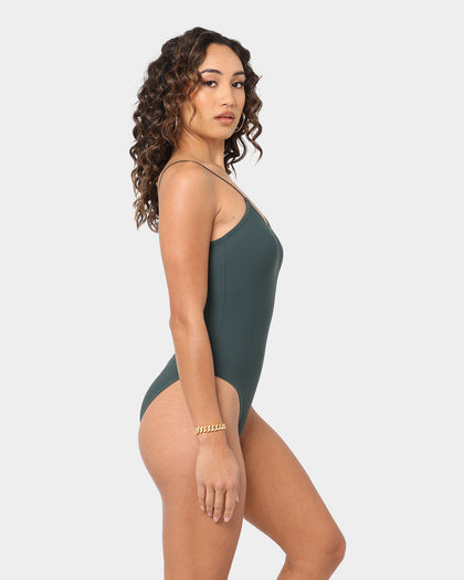 EN ES Women's Bodysuit Khaki