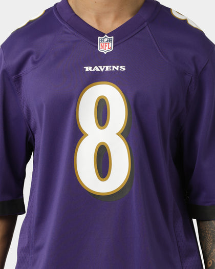 Nike Baltimore Ravens Lamar Jackson #8 Home Game Jersey New Orchid