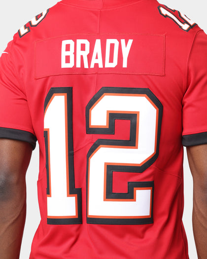 Nike Tampa Bay Buccaneers Tom Brady #12 Limited NFL Jersey Gym Red