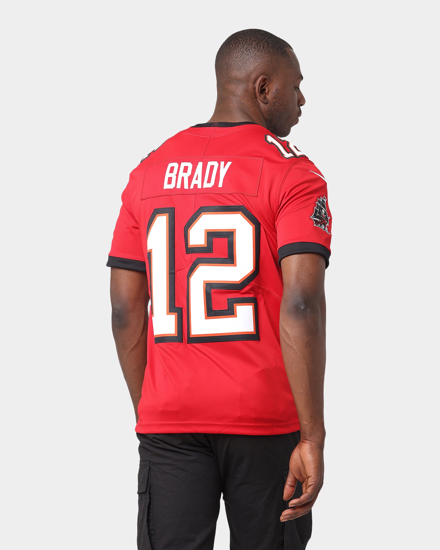 Nike Tampa Bay Buccaneers Tom Brady #12 Limited NFL Jersey Gym Red