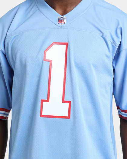 Mitchell & Ness Houston Oilers Warren Moon #1 '93-'94 Legacy Jersey Light Blue