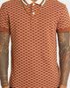 XXIII Printed Polo Brown