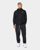 Nike Sportswear Club Front Zip Hoodie Black/Black/White