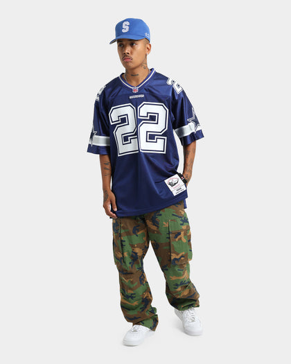Mitchell & Ness Dallas Cowboys Emmitt Smith #22 Authentic Road '96 Jersey Blue