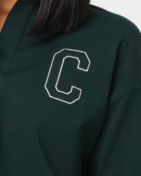 Champion Women's Heritage Varsity Polo Shirt Mid Field