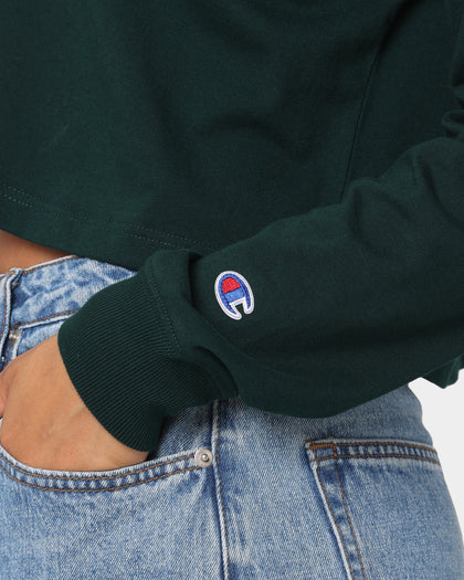 Champion Women's Heritage Varsity Polo Shirt Mid Field