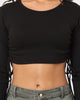 EN ES Women's Shuffle Long Sleeve Top Black