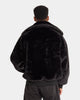 XXIII Baller Fur Jacket Black