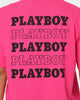 Playboy Stack T-Shirt Hot Pink