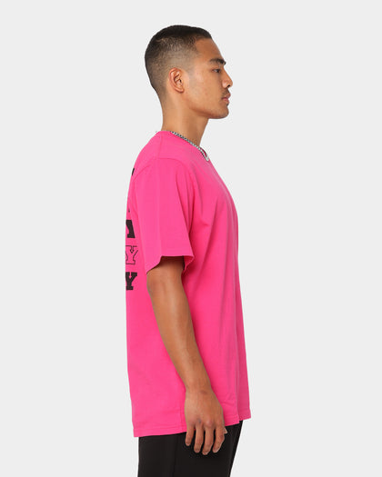 Playboy Stack T-Shirt Hot Pink