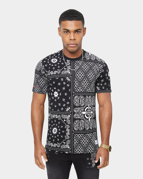 Carre Bandana Ultra Classic Short Sleeve T-Shirt Black
