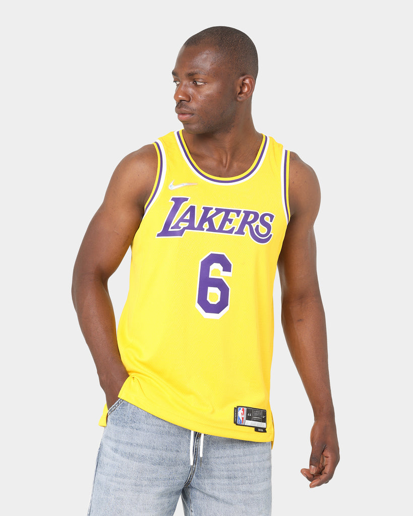Nike Los Angeles Lakers LeBron James 75th Anniversary #6