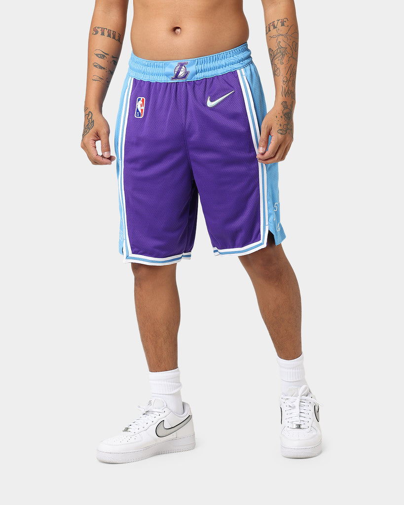 Nike LOS ANGELES LAKERS - ICON SWINGMAN SHORT Purple