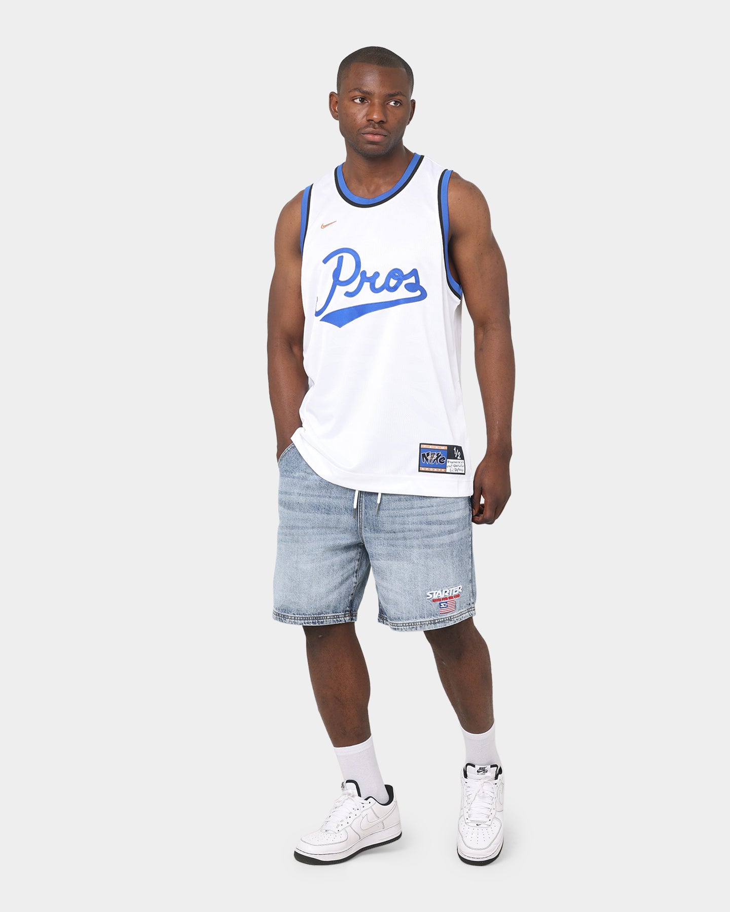 Nike Dri-FIT Lil' Penny Premium Jersey White/Metallic | Culture Kings