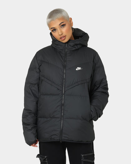 Nike Hooded Puffer Jacket Black