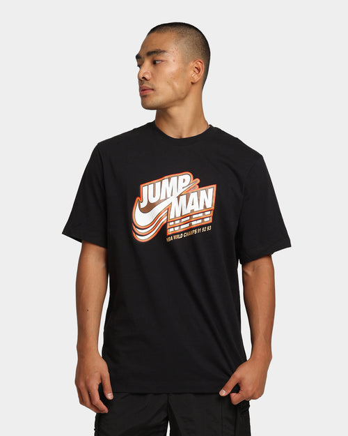 Jordan Jumpman GFX Crew T-Shirt Black/Metallic