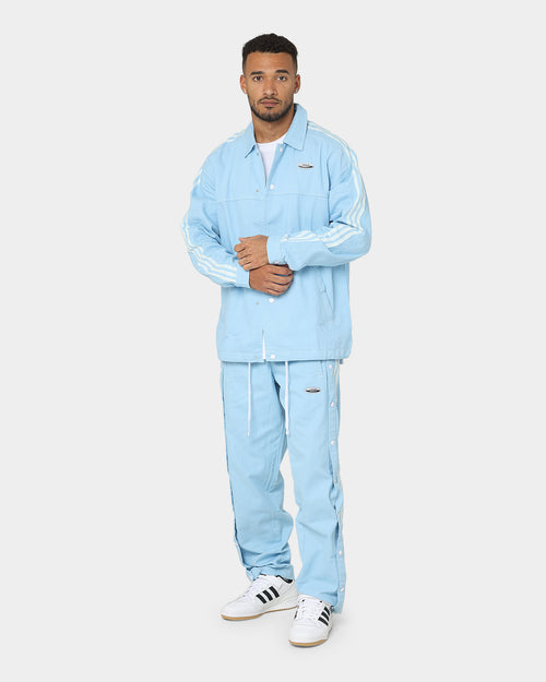 Adidas Denim Jacket Clear Blue