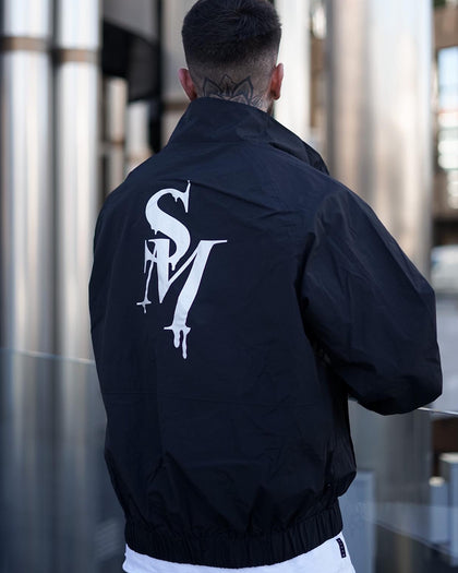 Saint Morta Alpha Homora Windbreaker Black/Silver