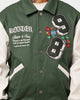 Loiter Flaws Varsity Jacket Green/Off White