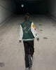 Loiter Flaws Varsity Jacket Green/Off White