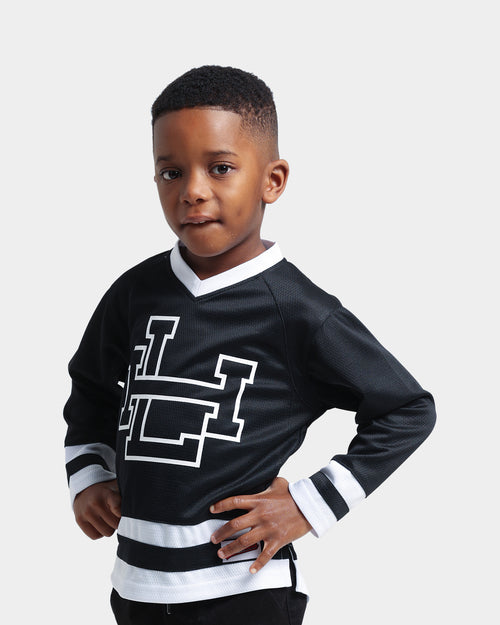 Lil Homme Kids' Ice Hockey Jersey Black