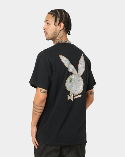 HUF X Playboy VVS Logo T-Shirt Black
