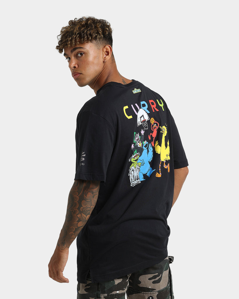 Under Armour Curry Sesame Street Squad TShirt Black Culture Kings
