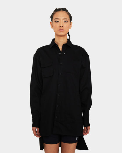 The Anti Order Man Made Long Sleeve Shirt Black